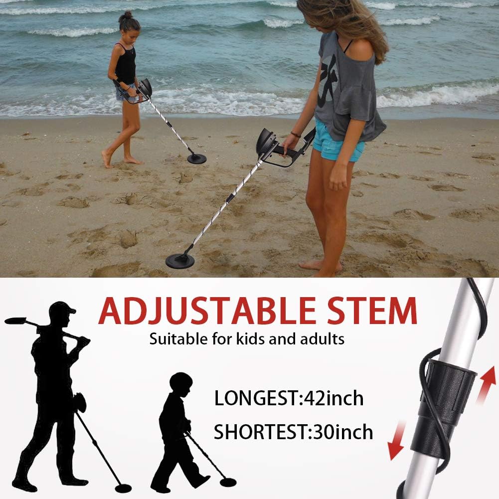 Metal Detector MD-4030 Waterproof Metal Detector Underground Search Coil,high Accuracy Adjustable Height
