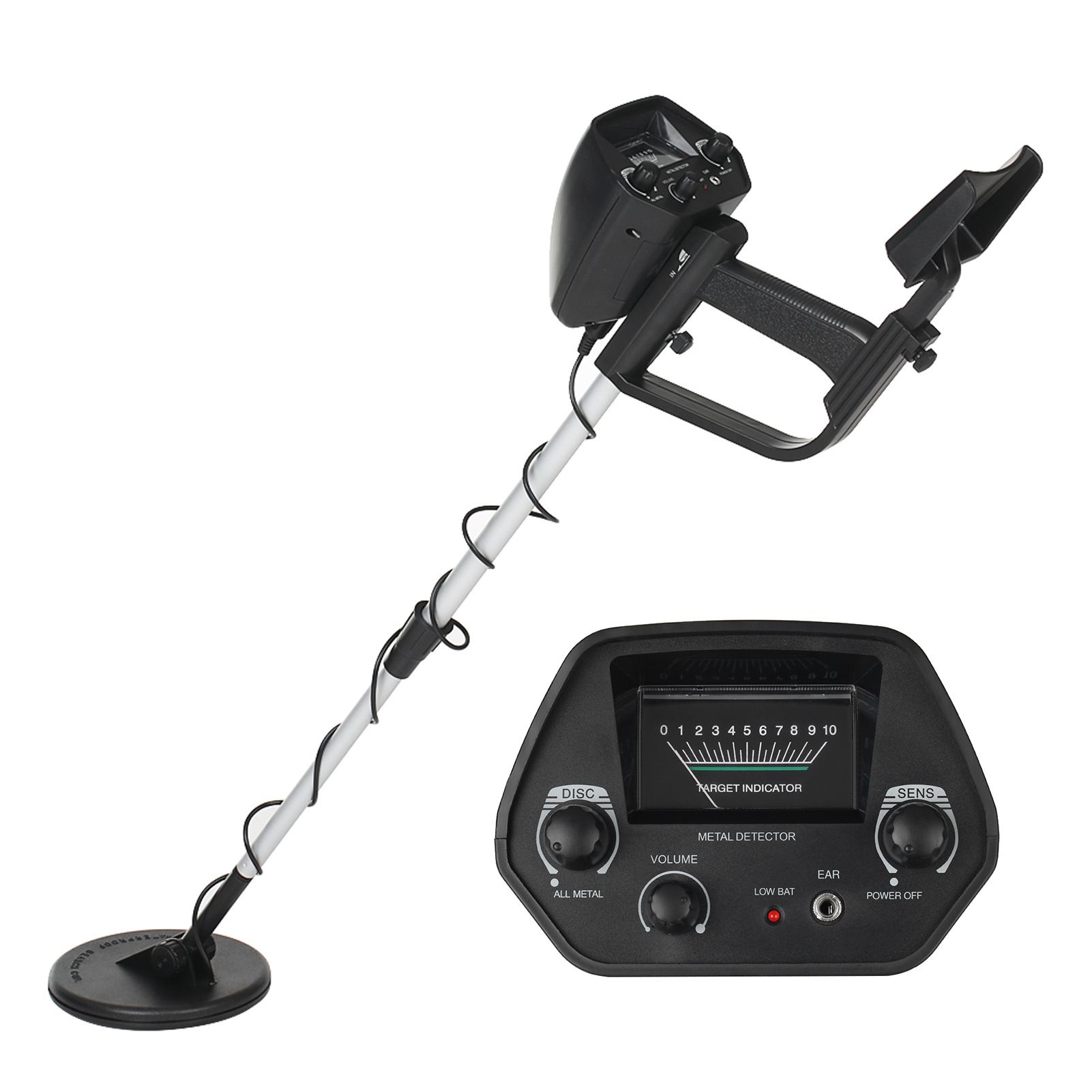 Metal Detector MD-4030 Waterproof Metal Detector Underground Search Coil,high Accuracy Adjustable Height