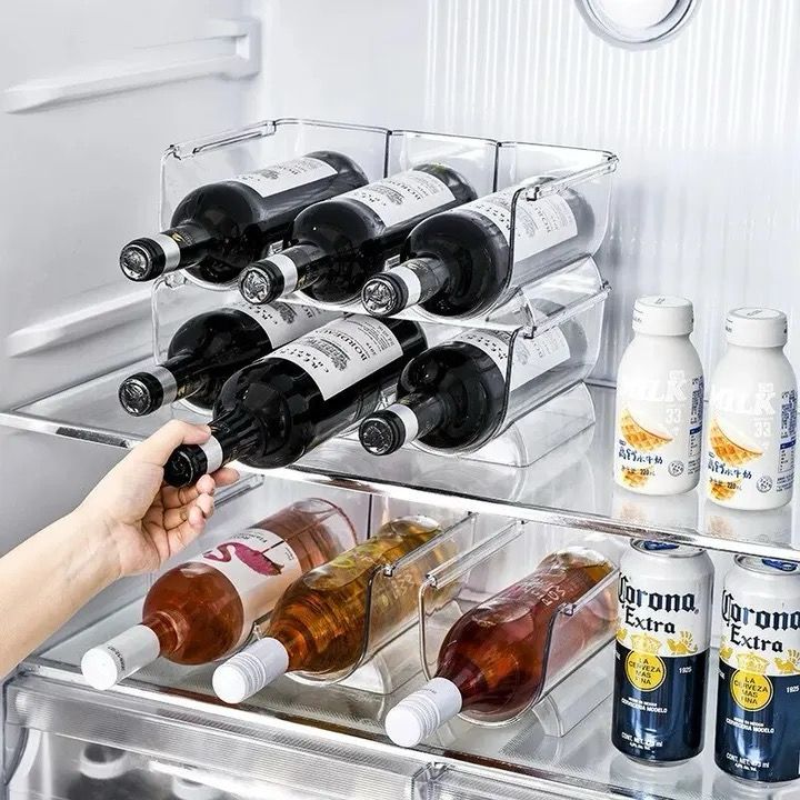 Stackable Wine Rack Wine Glasses Holder Bottle Holder