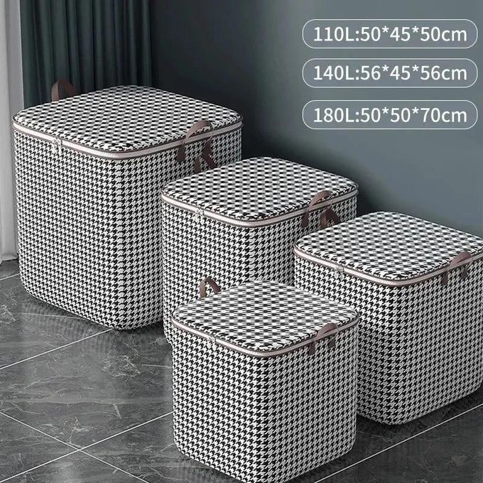 Large Capacity Quilt Duvet/Closet Organizer/Luggage Storage Bags 3pcs (110L, 140L, 180L)