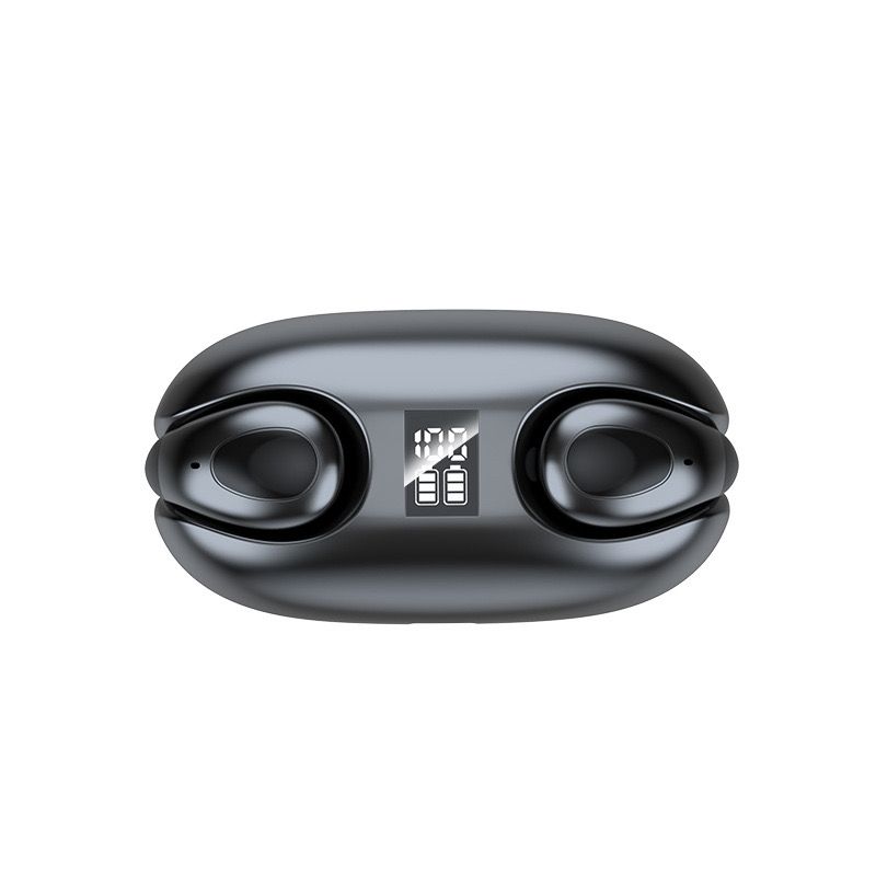 True wireless bluetooth earbuds non-earin eaphones earhook
