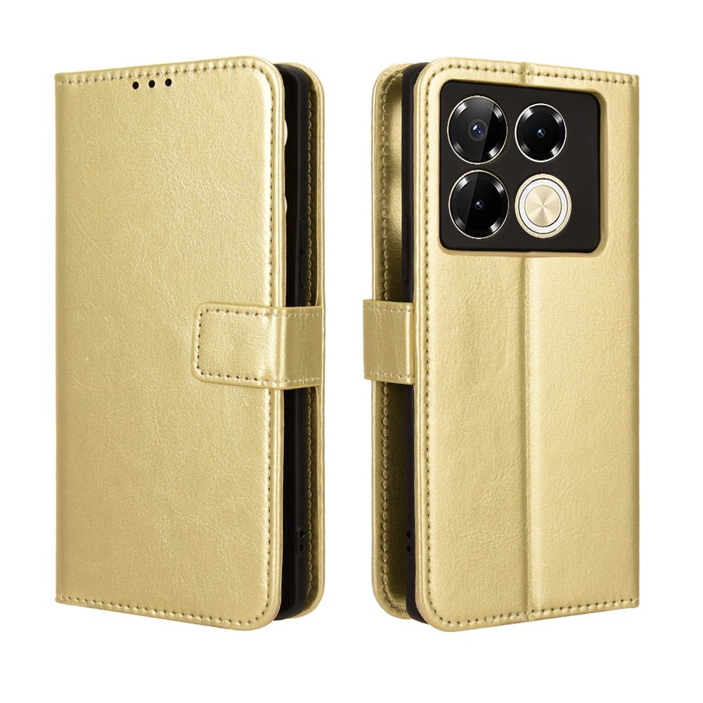 Flip Cover For Infinix Note 40 Pro 4G [Flip Vintage Leather] Wallet Phone Case