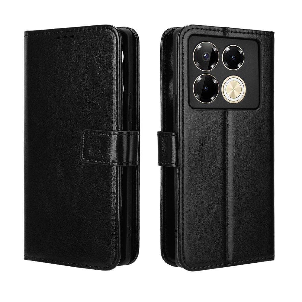 Flip Cover For Infinix Note 40 Pro 4G [Flip Vintage Leather] Wallet Phone Case