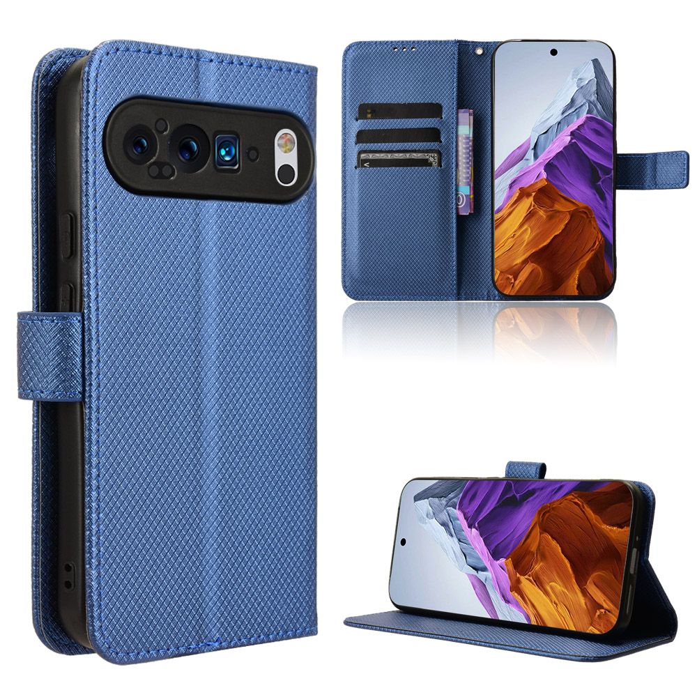 Wallet Flip Cover for Google Pixel 9,Pixel 9 Pro Leather PU Phone Case Shockproof Durable Retro Case