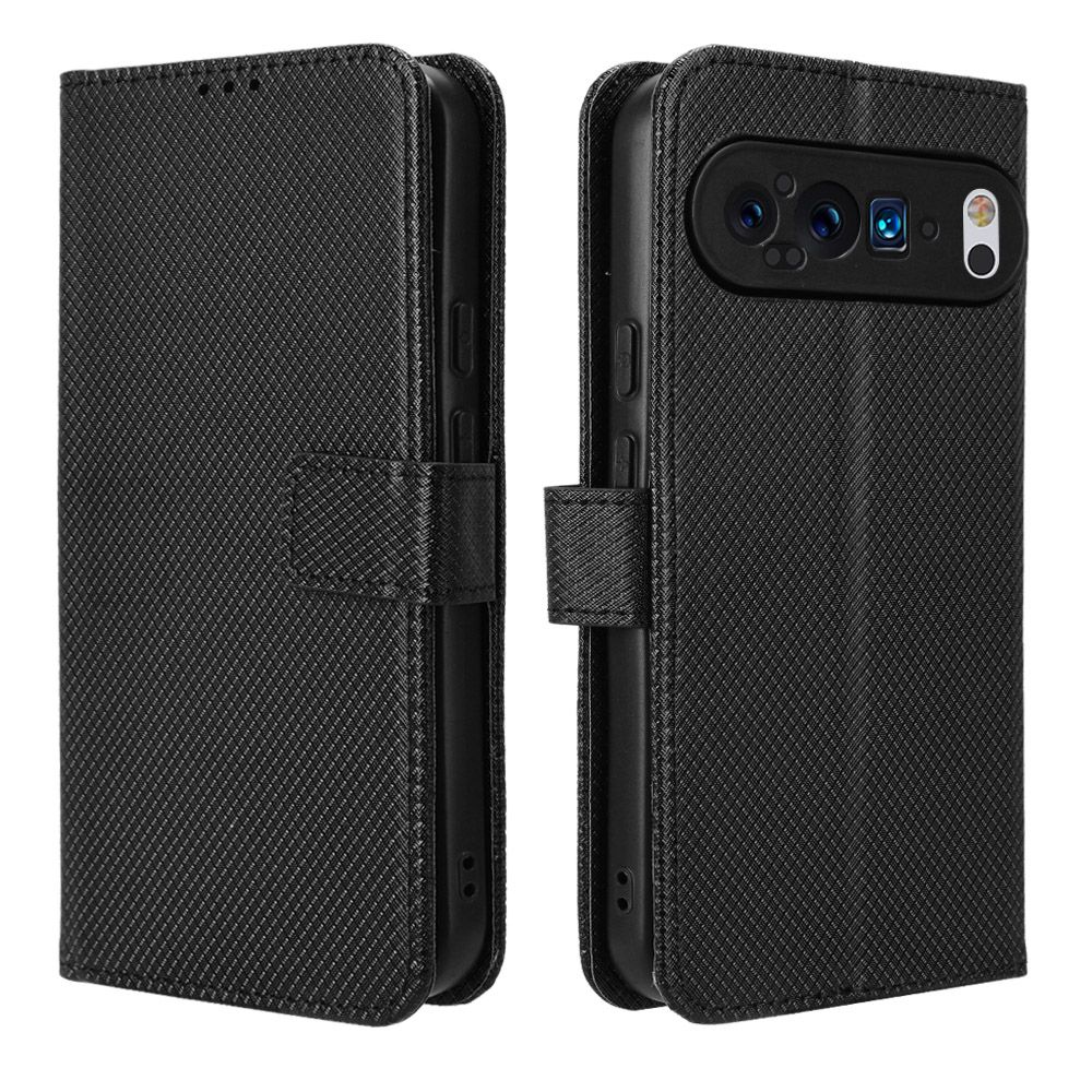 Wallet Flip Cover for Google Pixel 9,Pixel 9 Pro Leather PU Phone Case Shockproof Durable Retro Case