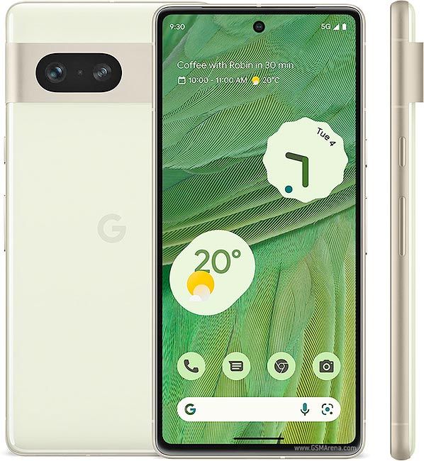 Refurbished Google Pixel 7 5G 8GB RAM 128GB 256GB Rom Pixel7 mobile phone Smart Phone 6.3 inch Google Tensor Single sim SmartPhone Clean Phone