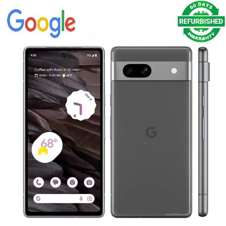 Refurbished Google Pixel 7a 5G 8GB RAM 128GB Rom Pixel7a mobile phone Smart Phone 6.1 inch Google Tensor Single sim SmartPhone Clean Phone