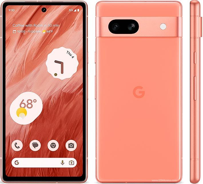 Refurbished Google Pixel 7a 5G 8GB RAM 128GB Rom Pixel7a mobile phone Smart Phone 6.1 inch Google Tensor Single sim SmartPhone Clean Phone