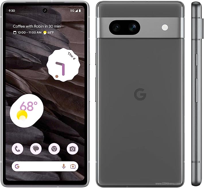 Refurbished Google Pixel 7a 5G 8GB RAM 128GB Rom Pixel7a mobile phone Smart Phone 6.1 inch Google Tensor Single sim SmartPhone Clean Phone