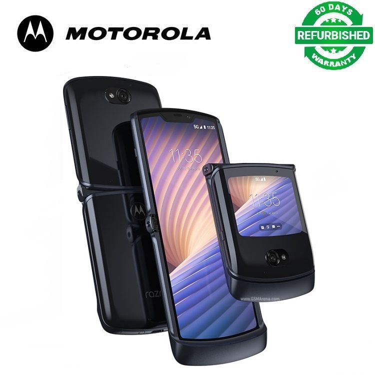 Refurbished Motorola Razr 5G 8GB RAM 256GB Rom Razr 2 mobile phone Smart Phone Razr 2020 gen 2 6.2 inch Snapdragon 765G 5G Single sim SmartPhone Clean Phone