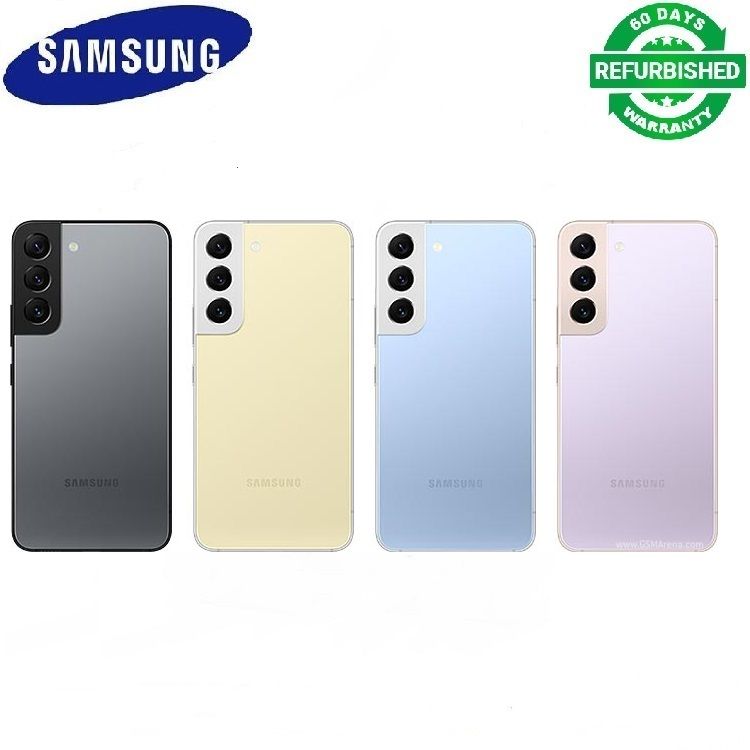 Refurbished Samsung Galaxy S22 5G 256GB / 128GB ROM 8GB RAM 6.1 inch Unlock Triple 50 MP Snapdragon 8 Gen 1 2G/3G/4G/5G LTE Dual Sim / Single Sim mobile Clean phone
