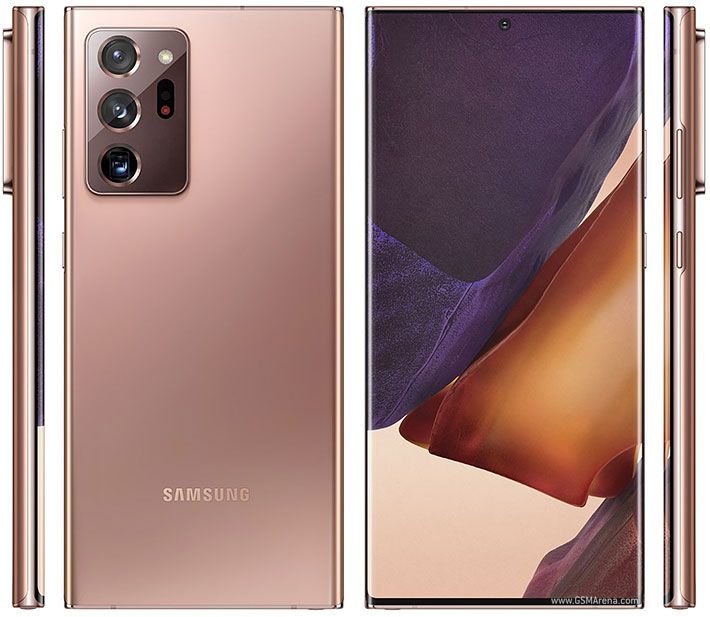 Refurbished Samsung Galaxy Note20 Ultra 5G Dual Sim / Single Sim 128GB 256GB ROM 12GB RAM Samsung Note 20 Ultra Note20U 6.9 inch Unlock 2G/3G/4G/5G LTE mobile Smartphone Clean phone