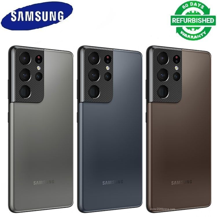 Refurbished Samsung Galaxy S21 Ultra 5G Dual Sim Single Sim 256GB 128GB ROM 12GB RAM 6.8 inch Unlock Globlal Firmware 108 MP+40MP 2G/3G/4G/5G LTE mobile Smartphone Clean phone