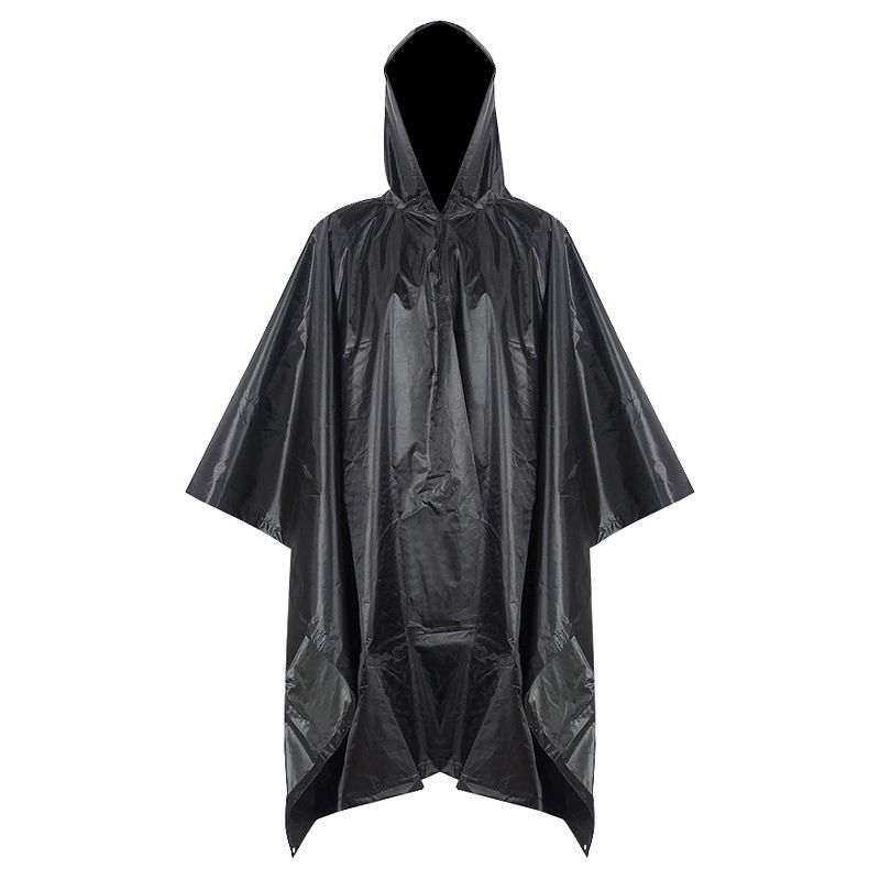 Outdoor riding raincoat multifunctional camouflage fashion cloak raincoat adult outdoor tent waterproof