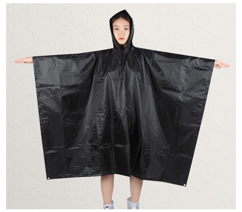 Outdoor riding raincoat multifunctional camouflage fashion cloak raincoat adult outdoor tent waterproof