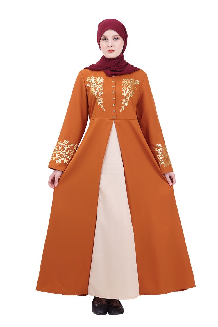 Luxury Elegant Abaya Turkey Islamic Arabic Hijab Dress Women's Muslim Kaftan Long Dress Ladies Dubai Turkish Clothing