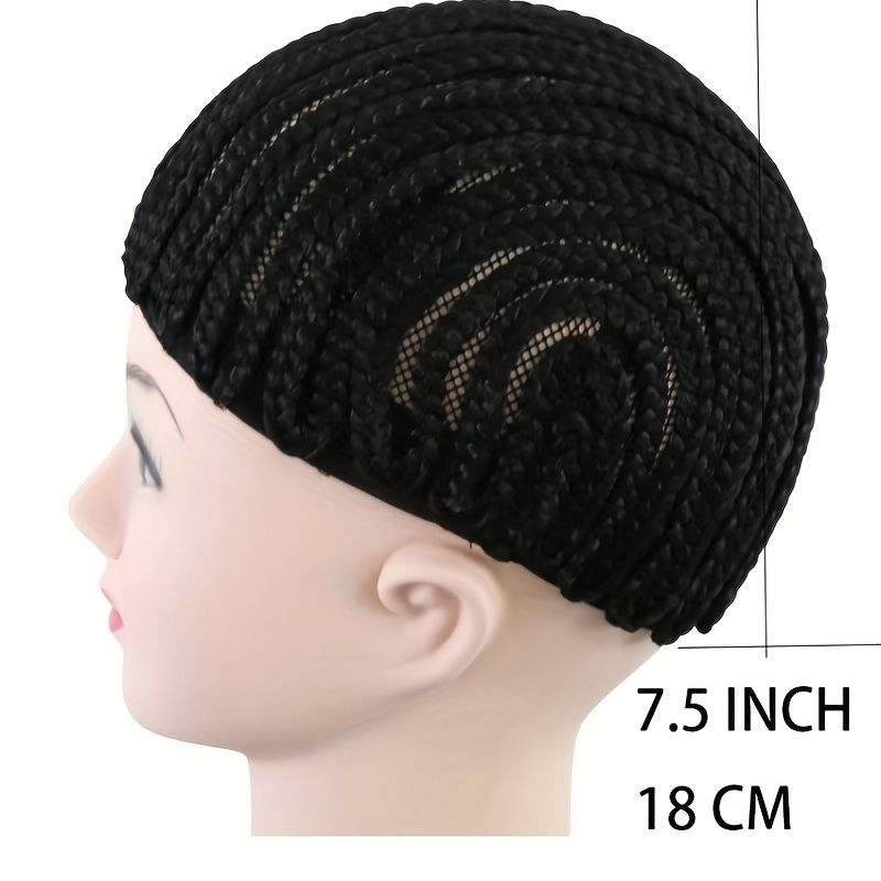 Braided Cap Crochet Wig Cap Cornrow Sew Hair For Making Synthetic Wig Weave Easier Sew In Crochet Braided Wig Caps