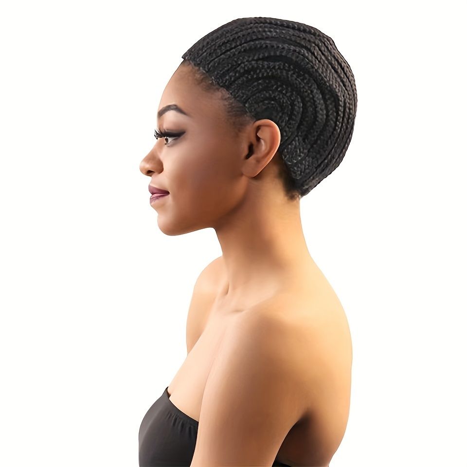 Braided Cap Crochet Wig Cap Cornrow Sew Hair For Making Synthetic Wig Weave Easier Sew In Crochet Braided Wig Caps