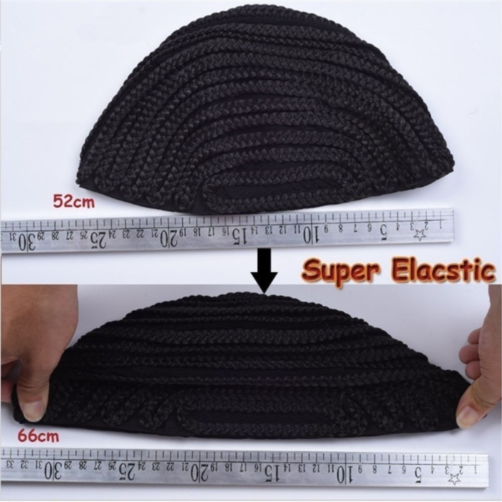 Braided Cap Crochet Wig Cap Cornrow Sew Hair For Making Synthetic Wig Weave Easier Sew In Crochet Braided Wig Caps