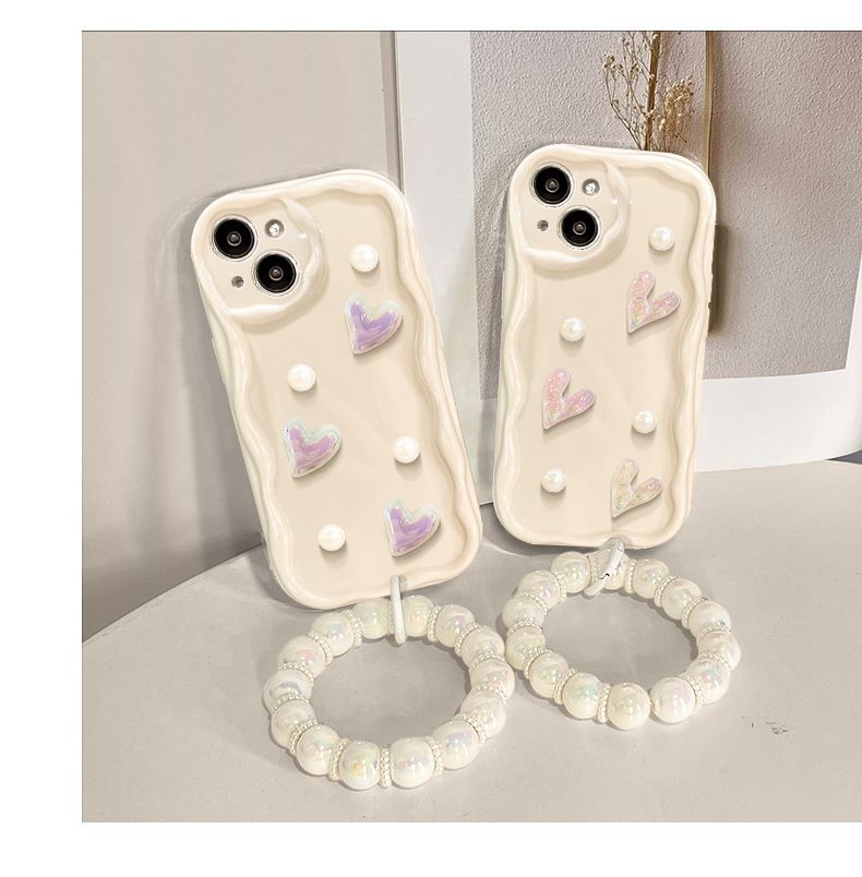 Phone Case For Xiaomi Redmi A3 12 12C 13C Note13 Pro Cover Case Love Heart Bracelet