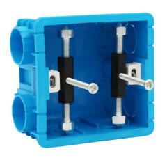 10 Pieces Cassette Repairer Electrical Box Repairer Cassette Screws Support Rod for Wall Mounted Switch Box