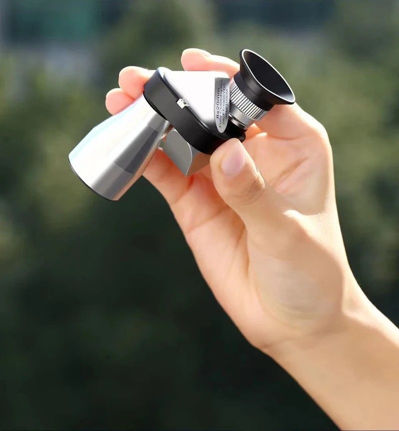 8x20 HD Night Vision Mini Pocket Zoom Monocular Outdoor Portable Telescope for Hunting Camping Mountaineering Hike Birdwatching