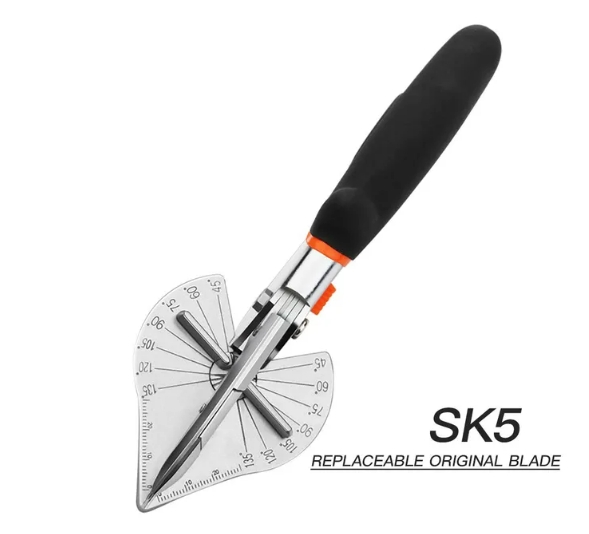 Angle Shear 45-120 Degree Miter Cutter Hand Shear Multifunctional PVC PE Plastic Pipe Scissors For Housework home decor Plumbing