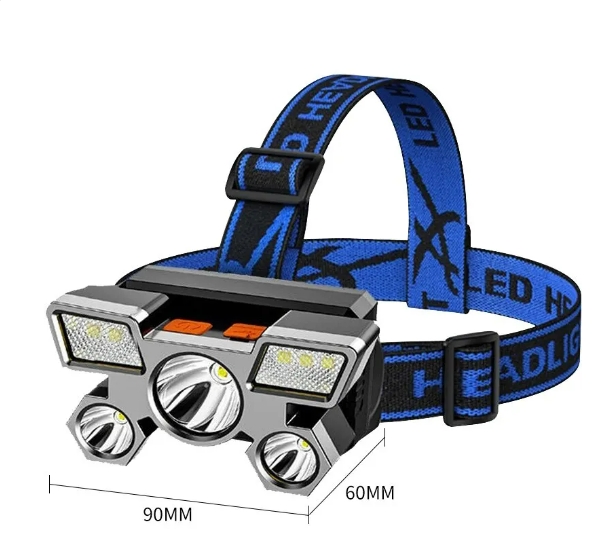 Powerful Rechargeable Head Flashlight for Fishing Led Headlamp Nitecore Camping Headlights Hunting Torch Hiking Front Lanterns