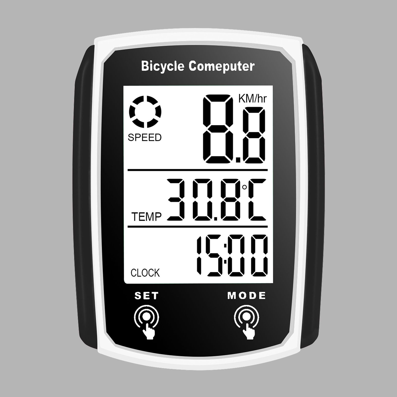 Bicycle Computer LCD Digital Wired Cycling Computer Speedometer Bike Speed Odometer With Backlight bike Accessories