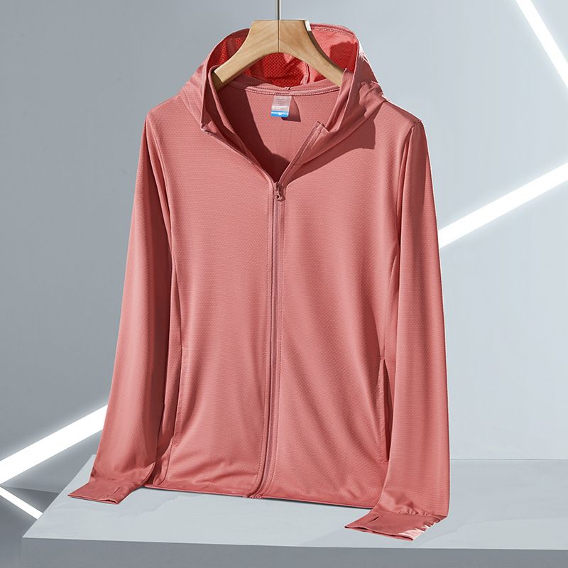 Upf50+ Sunscreen Clothing Women's Long-Sleeved Anti-Ultraviolet Sunscreen Jacket Men Breathable Outdoor Sportswear
