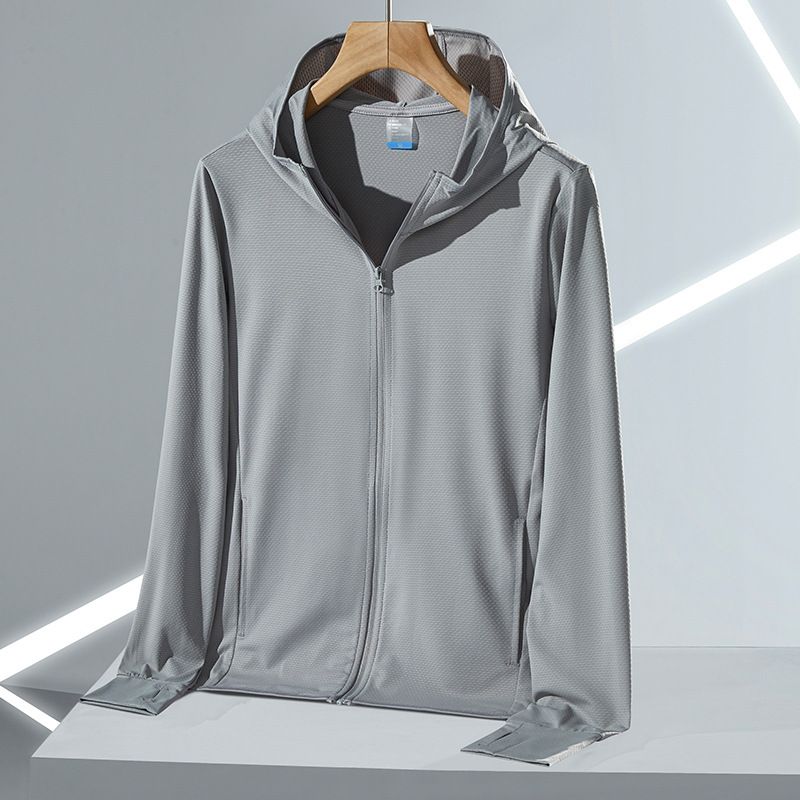 Upf50+ Sunscreen Clothing Women's Long-Sleeved Anti-Ultraviolet Sunscreen Jacket Men Breathable Outdoor Sportswear