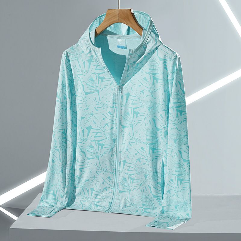 Upf50+ Sunscreen Clothing Women's Long-Sleeved Anti-Ultraviolet Sunscreen Jacket Men Breathable Outdoor Sportswear