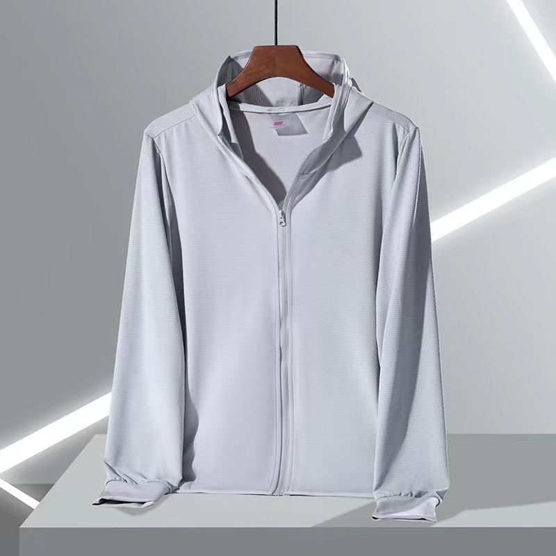 Upf50+ Sunscreen Clothing Women's Long-Sleeved Anti-Ultraviolet Sunscreen Jacket Men Breathable Outdoor Sportswear