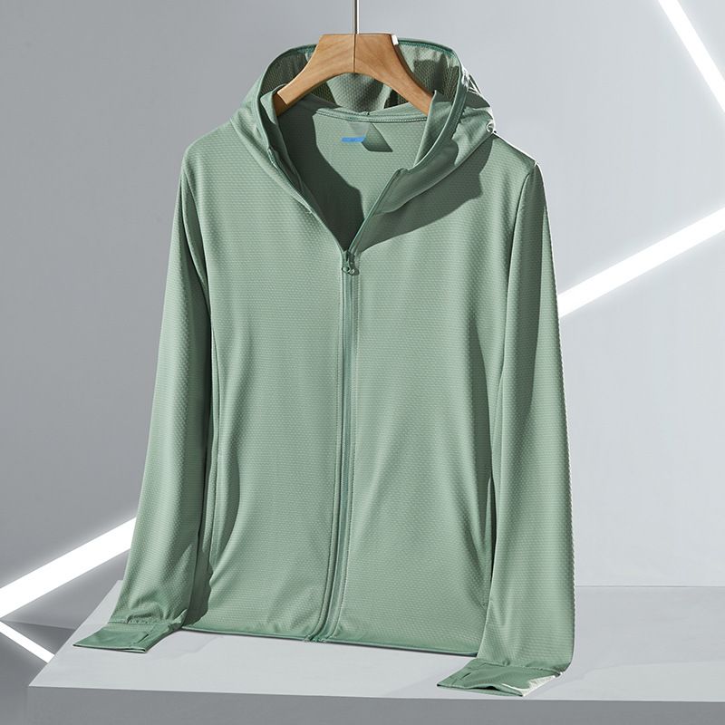 Upf50+ Sunscreen Clothing Women's Long-Sleeved Anti-Ultraviolet Sunscreen Jacket Men Breathable Outdoor Sportswear