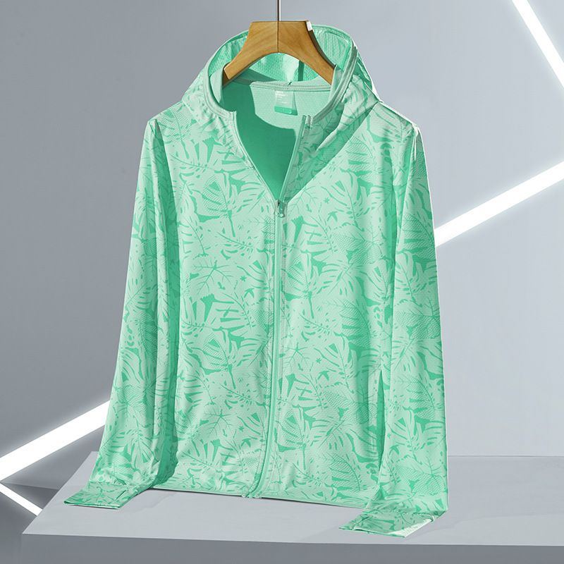 Upf50+ Sunscreen Clothing Women's Long-Sleeved Anti-Ultraviolet Sunscreen Jacket Men Breathable Outdoor Sportswear
