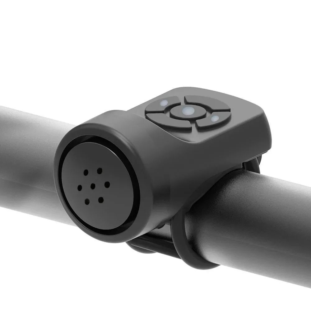 Bicycle Electric Bell with USB Charging Horn, Mountain Bike Safety Ring, Waterproof Bell, Cycling Accessories, MTB, Warning