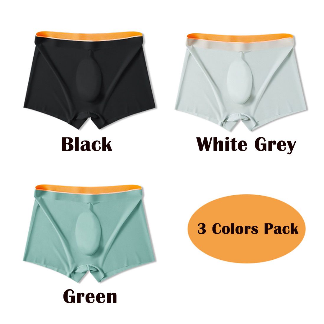 Men's Underwear Micro Modal Boxer Stretch Modern Fit Bulge Enhancing Trunks Ultra Soft Thin Breathable Ice Silky Briefs 1 or 2 or 3 packs