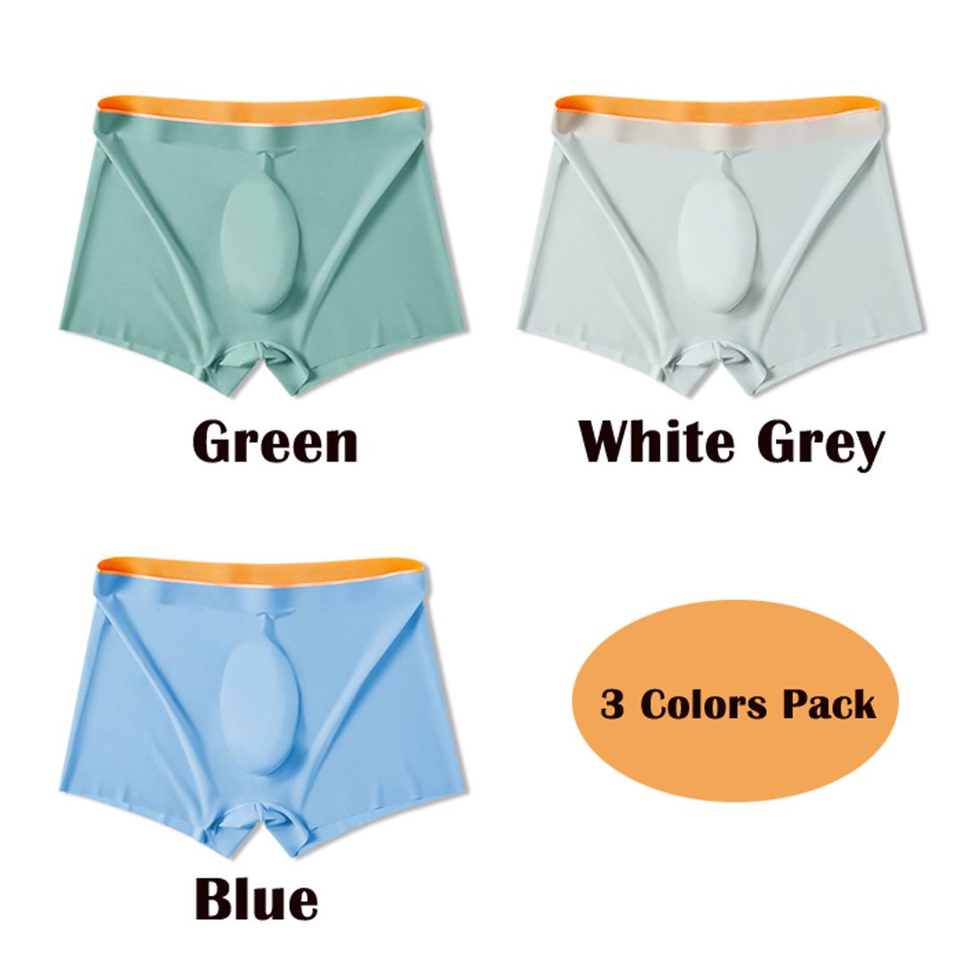 Men's Underwear Micro Modal Boxer Stretch Modern Fit Bulge Enhancing Trunks Ultra Soft Thin Breathable Ice Silky Briefs 1 or 2 or 3 packs