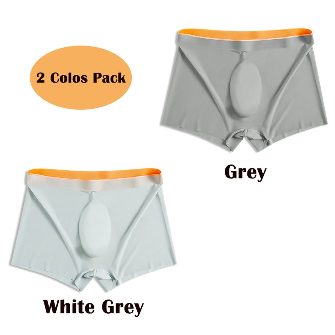 Men's Underwear Micro Modal Boxer Stretch Modern Fit Bulge Enhancing Trunks Ultra Soft Thin Breathable Ice Silky Briefs 1 or 2 or 3 packs