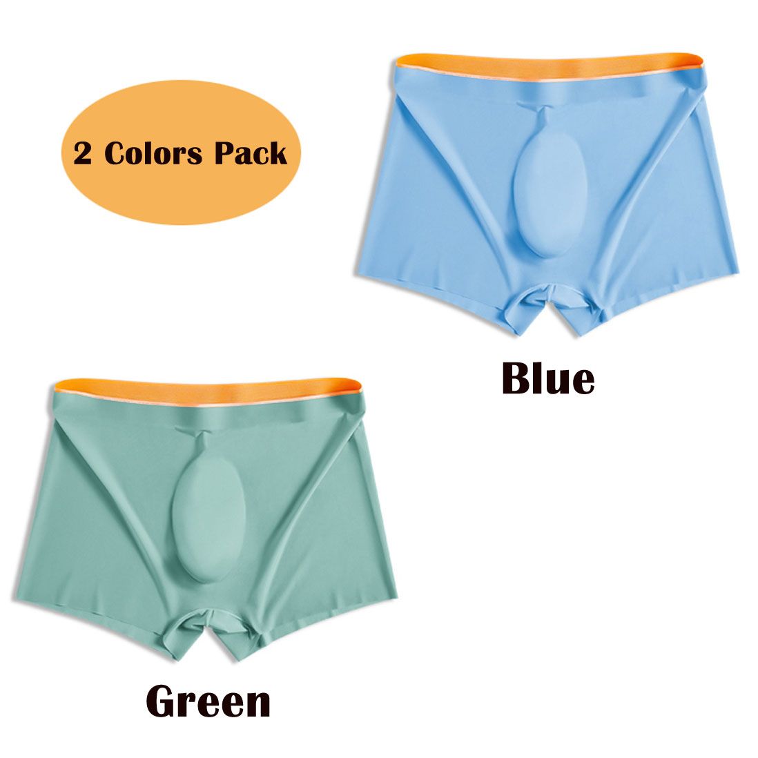 Men's Underwear Micro Modal Boxer Stretch Modern Fit Bulge Enhancing Trunks Ultra Soft Thin Breathable Ice Silky Briefs 1 or 2 or 3 packs