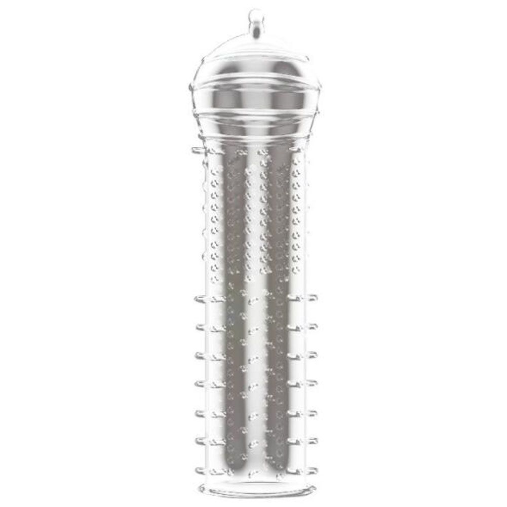 5pcs Pack Penis Sleeves Cock Enlarger Extender Delayed Ring Silicone Condom Sex Toys for Men