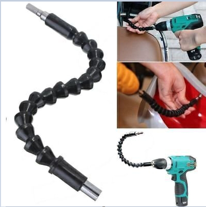 Flexible Shaft Extension Screwdriver Drill Bit Holder Link for Electronic Drill