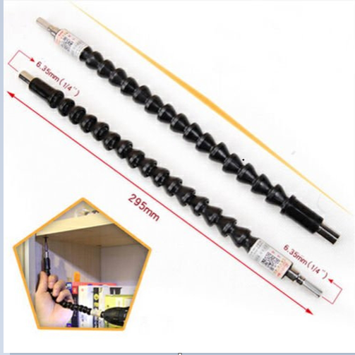 Flexible Shaft Extension Screwdriver Drill Bit Holder Link for Electronic Drill