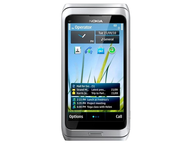 Refurbished phone Nokia E7  Smartphone 4 inch 1GB+16GB single SIM 8MP 3G Smart phone nokia E7