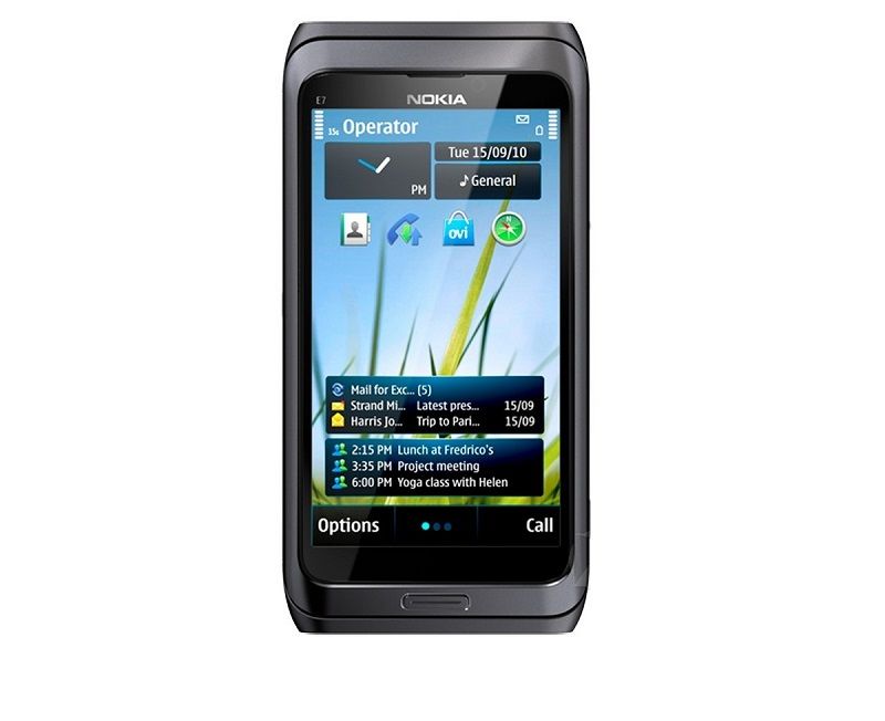 Refurbished phone Nokia E7  Smartphone 4 inch 1GB+16GB single SIM 8MP 3G Smart phone nokia E7