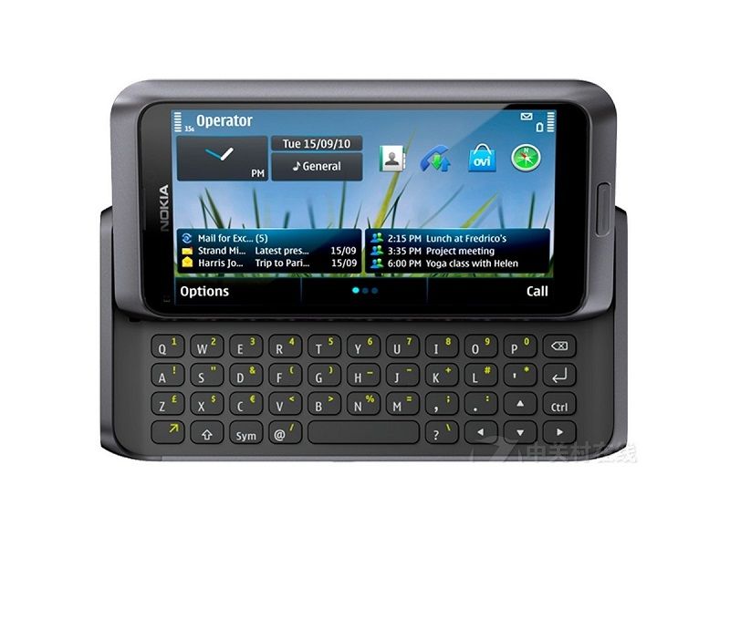 Refurbished phone Nokia E7  Smartphone 4 inch 1GB+16GB single SIM 8MP 3G Smart phone nokia E7