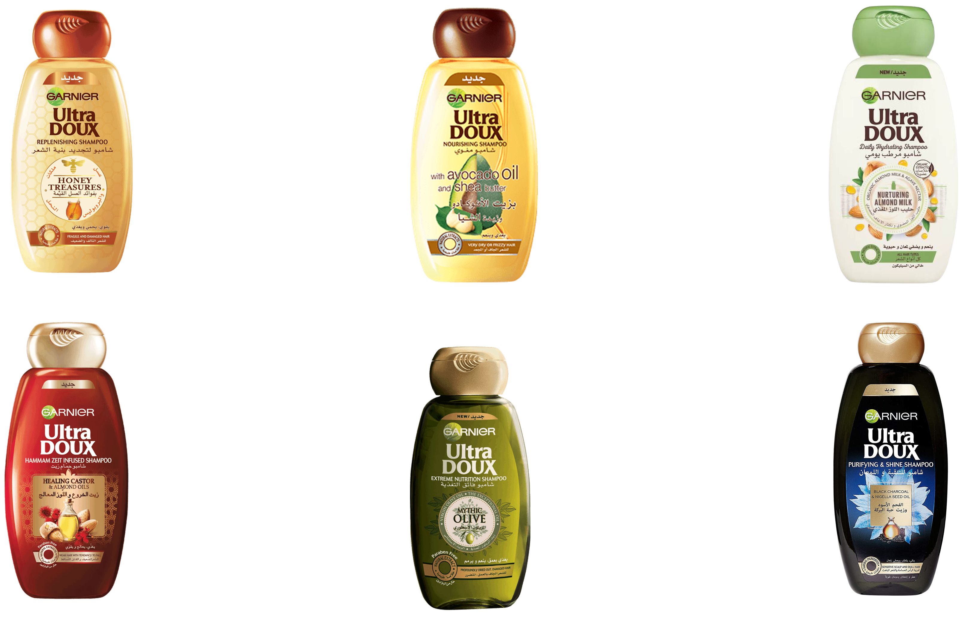 Garnier Ultra Doux Almond Milk Hydrating Shampoo, 400Ml