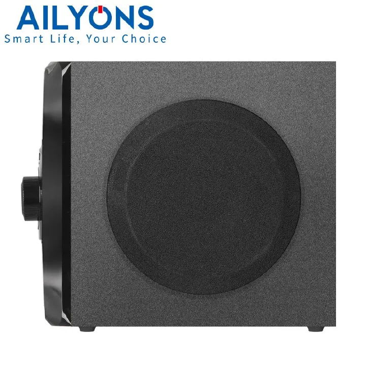 AILYONS/LYONS ECS2404/LYS2404 woofer speaker system Multimedia Speaker With Powerful Amplifier 18000 PMPO Output Power 25W+10W*2 Speaker System【HOT】