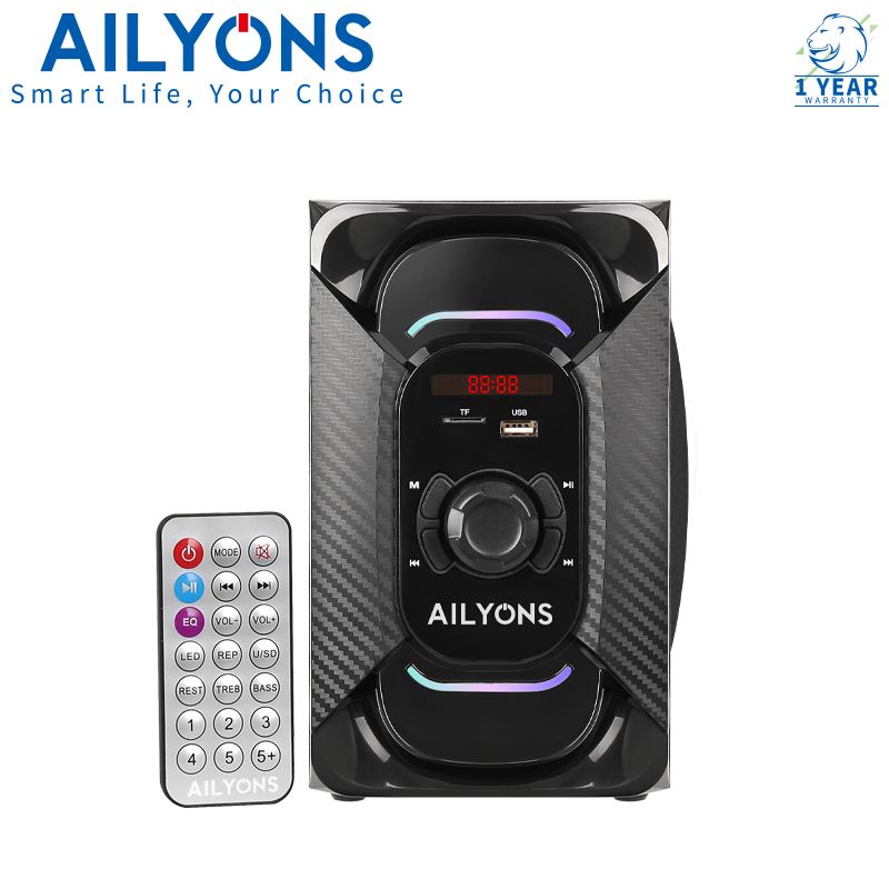 LYONS ECS2401 2.1CH woofer Multimedia Speaker System 18000 P.M.P.O Output Power 20W+5W×2【HOT】