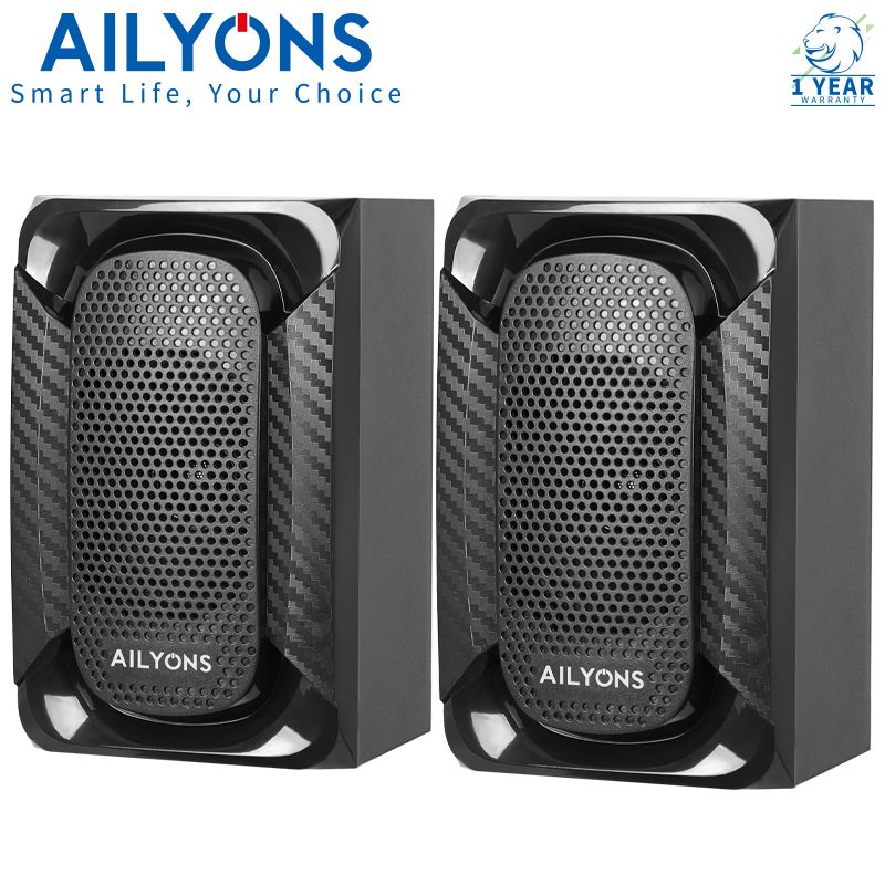 LYONS ECS2401 2.1CH woofer Multimedia Speaker System 18000 P.M.P.O Output Power 20W+5W×2【HOT】